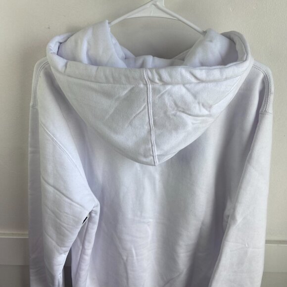 NWT Armada Blanc White Icon Long Sleeve Pullover Hoodie - Picture 8 of 8